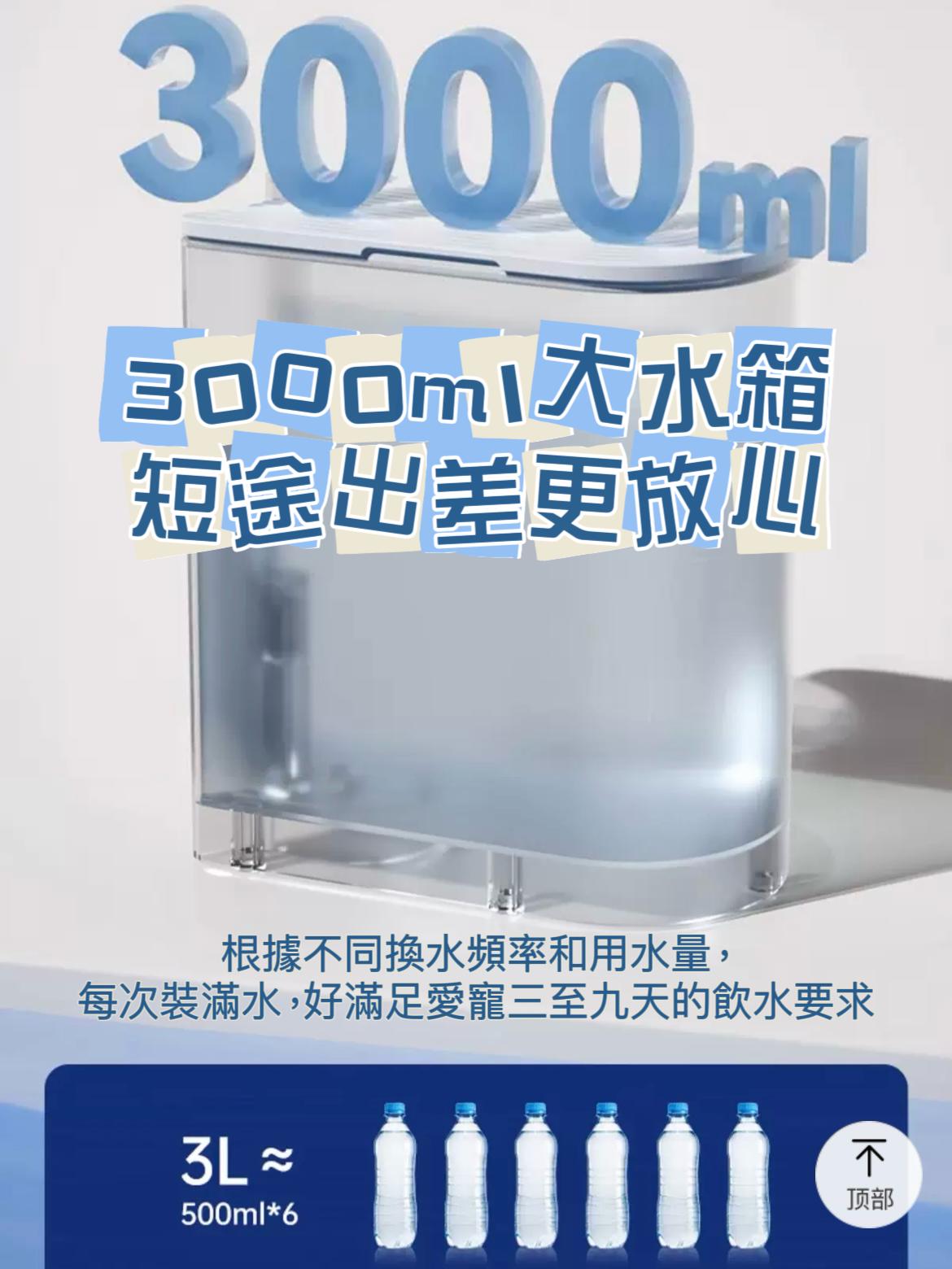 寵物用 寵物飲水機 水機 流動水 可移動 不插電 不用濾芯 新鮮水 健康