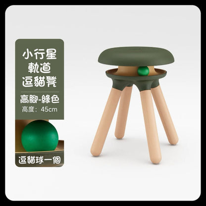 cat chair fun play 逗貓球 圓凳 貓星人 寵物用品